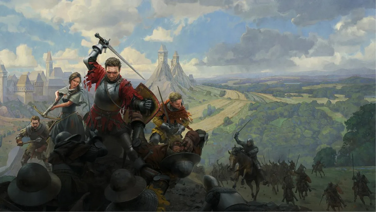 Cena do jogo Kingdom Come: Deliverance II