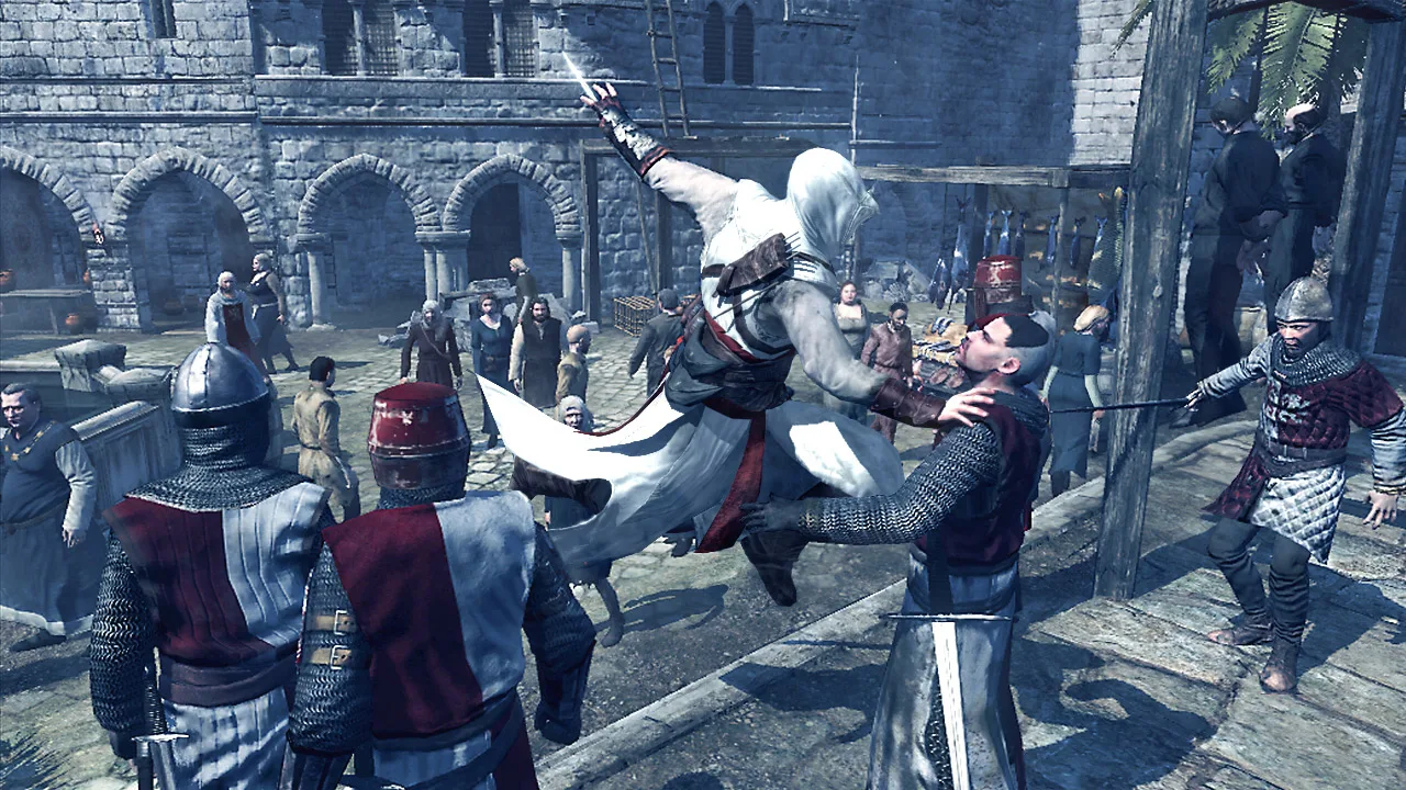 Cena do jogo Assassin's Creed