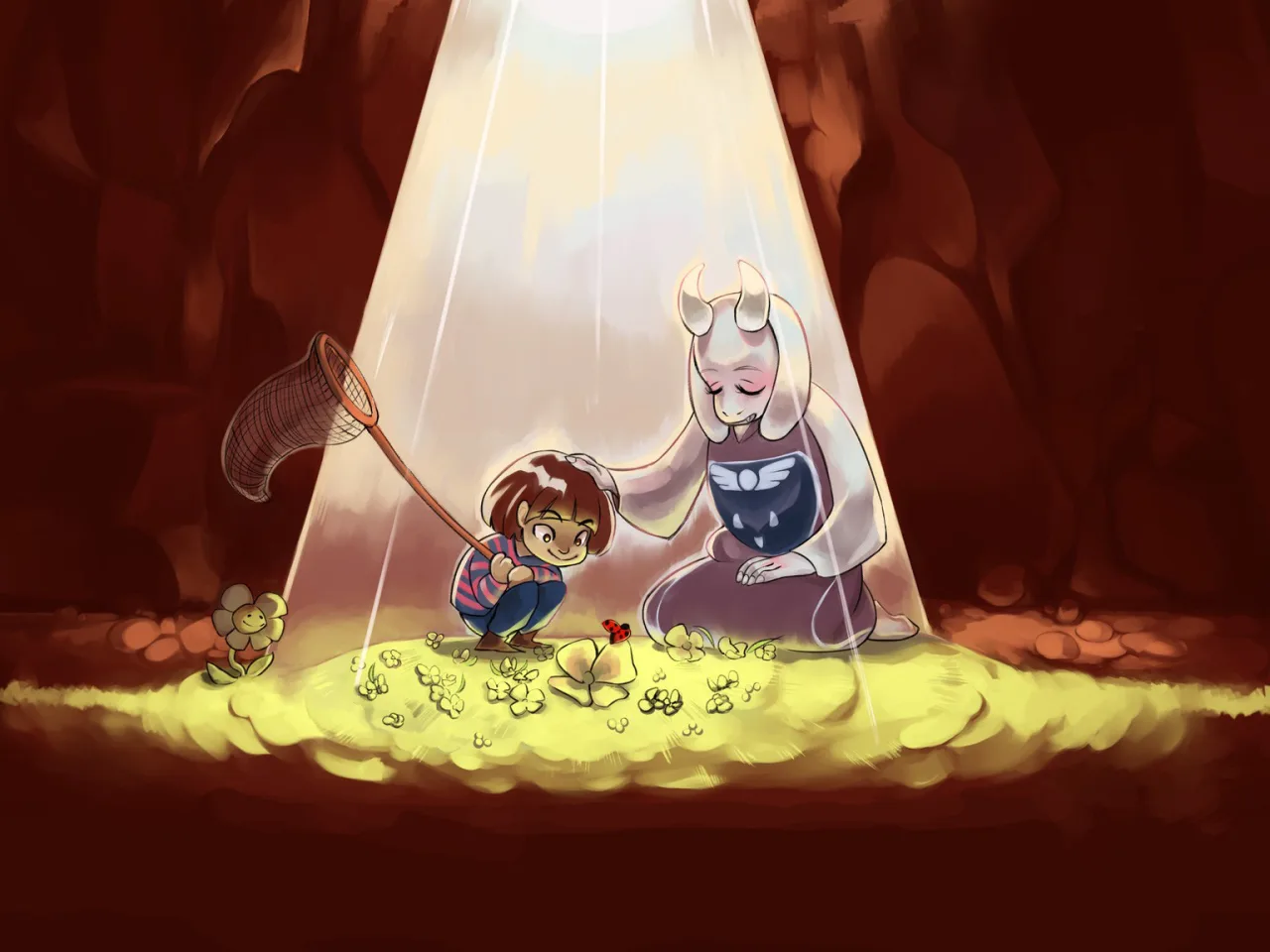 Cena do jogo Undertale