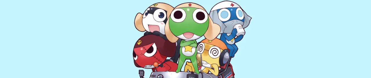 Jovem sentado no sofá, vestindo camiseta de Keroro, fazendo agachamento com controle de videogame na mão