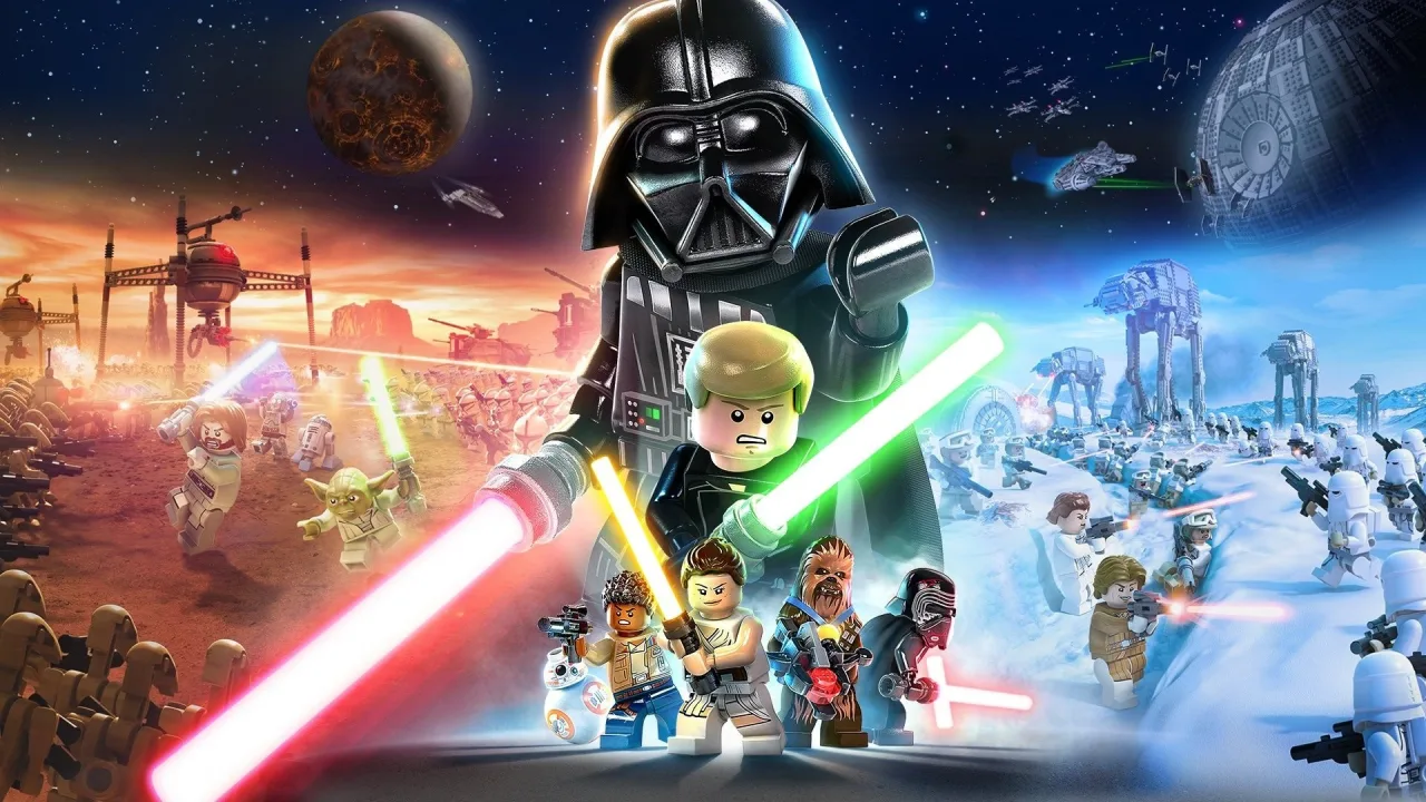 Cena do jogo LEGO Star Wars: The Skywalker Saga