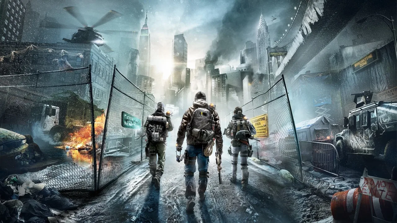 Cena do jogo The Division