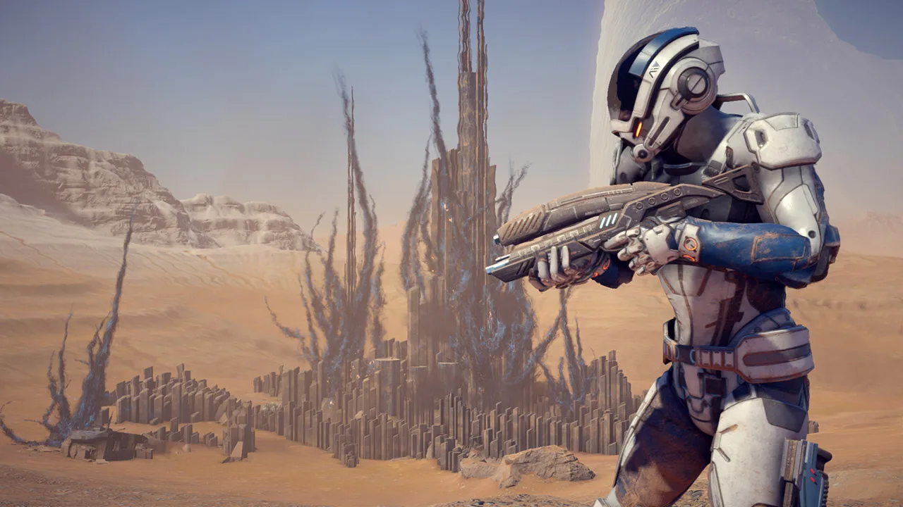 Cena do jogo Mass Effect 5