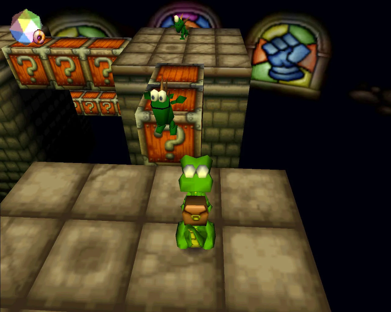 Cena do jogo Croc Legend of the Gobbos