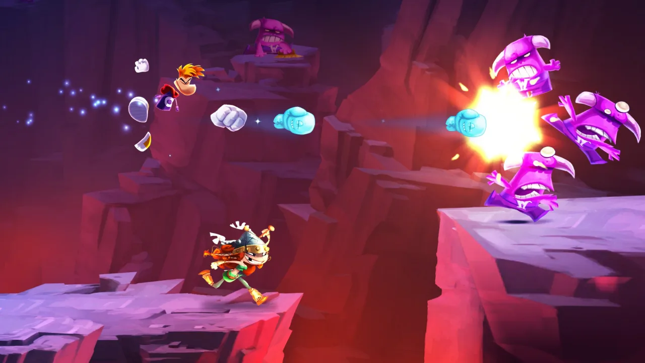 Cena do jogo Rayman Legends Retold