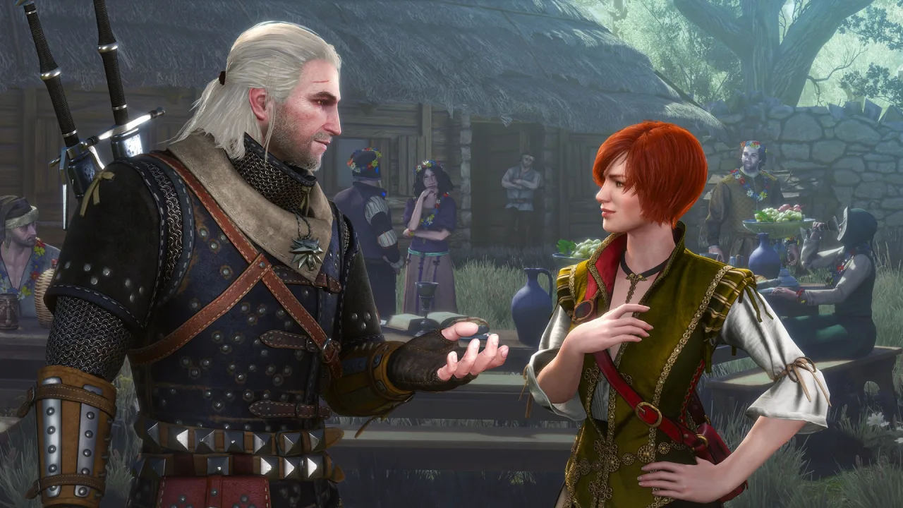 Cena do jogo The Witcher 3