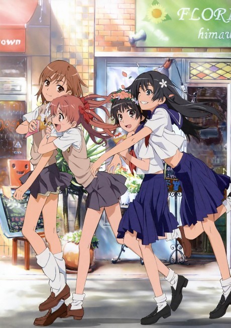 Cena do anime A Certain Scientific Railgun