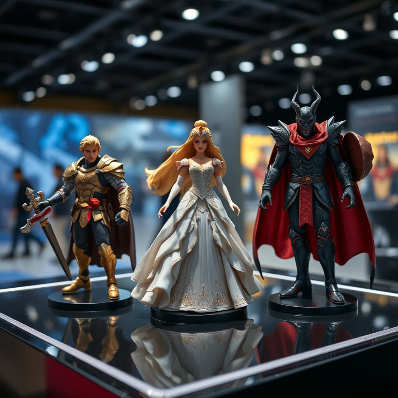 Garoto em roupa esportiva faz agachamento segurando uma figura de Link da Zelda sobre o peito