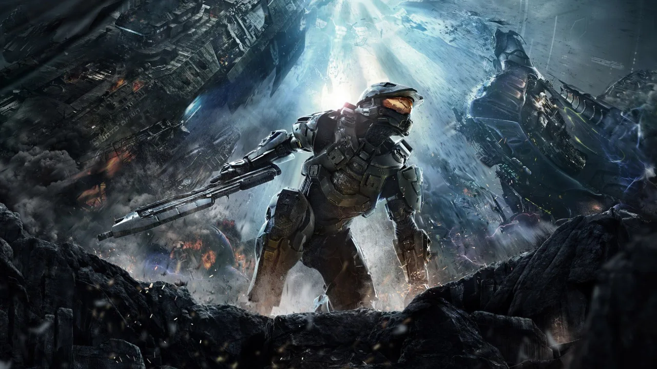 Cena do jogo Halo 4