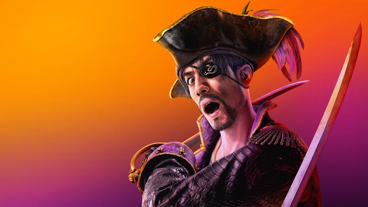 Cena do jogo Like a Dragon: Pirate Yakuza in Hawaii