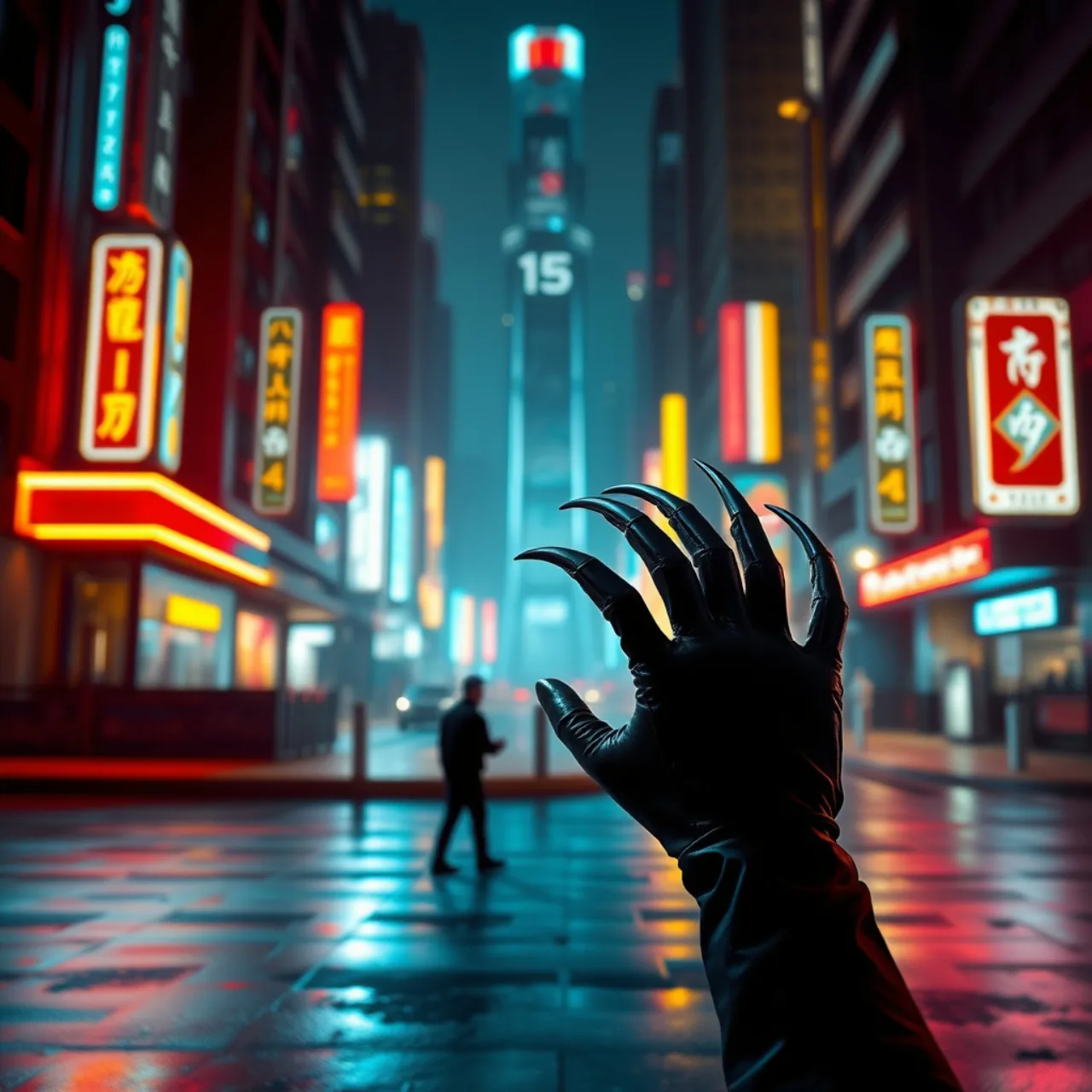 Atleta em roupa esportiva, segurando controle de PS5, fazendo agachamento enquanto a tela exibe Wolverine em ação