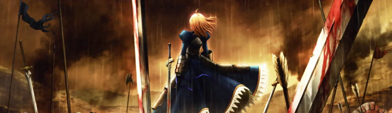 Cena do anime Fate/Zero