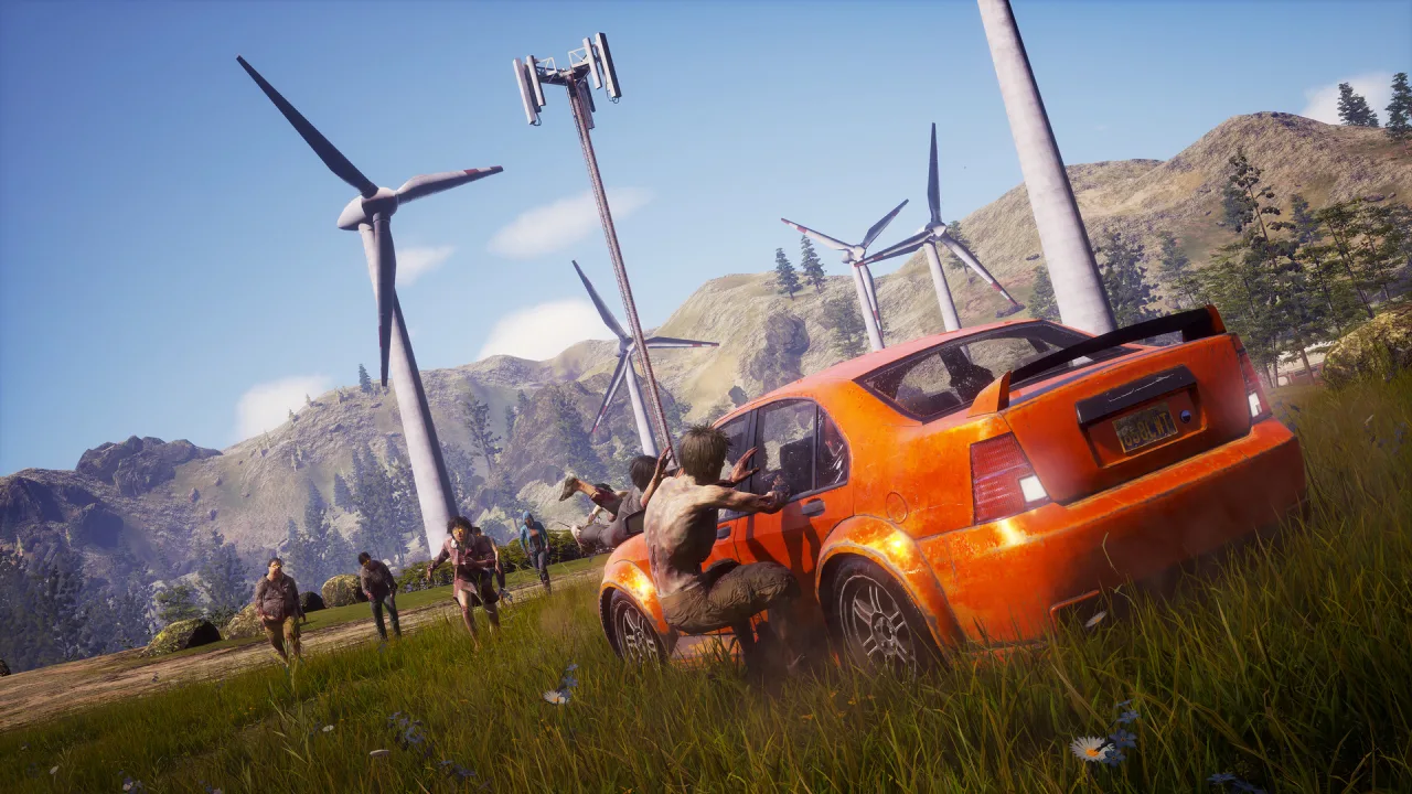 Cena do jogo State of Decay 3