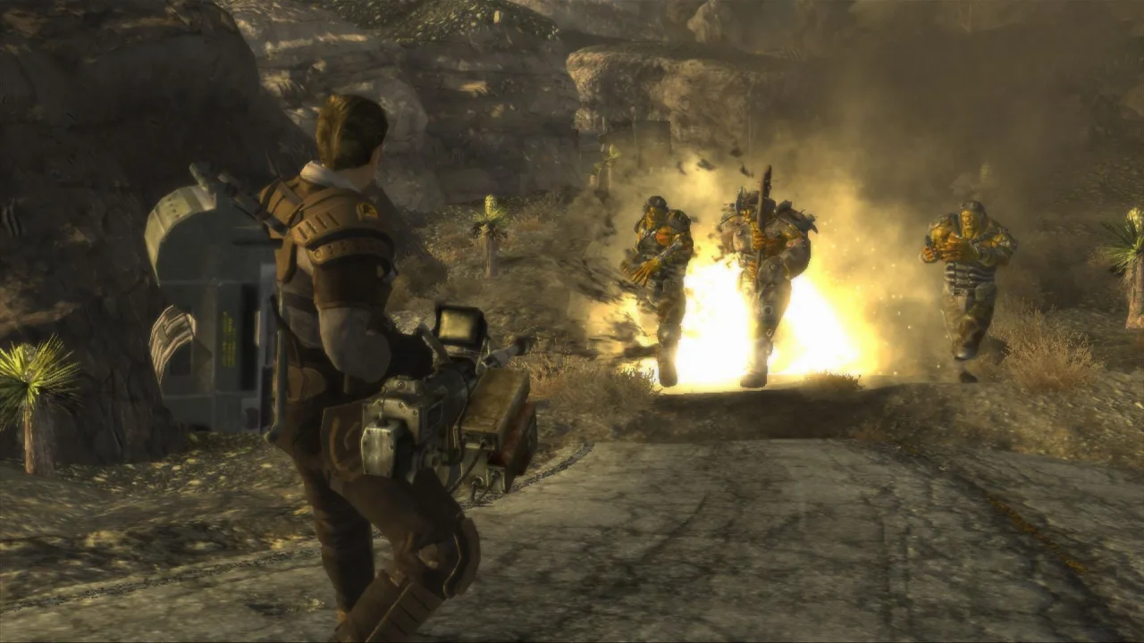 Cena do jogo Fallout: New Vegas