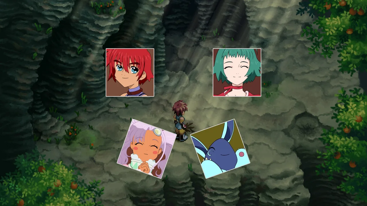 Cena do jogo Tales of Eternia Remastered