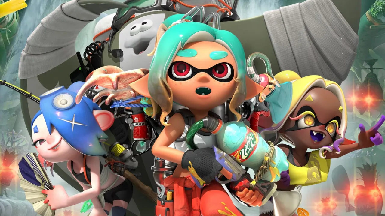 Jovem segurando um controle Nintendo Switch, vestindo camiseta esportiva, ao lado de garrafa d'água e halteres
