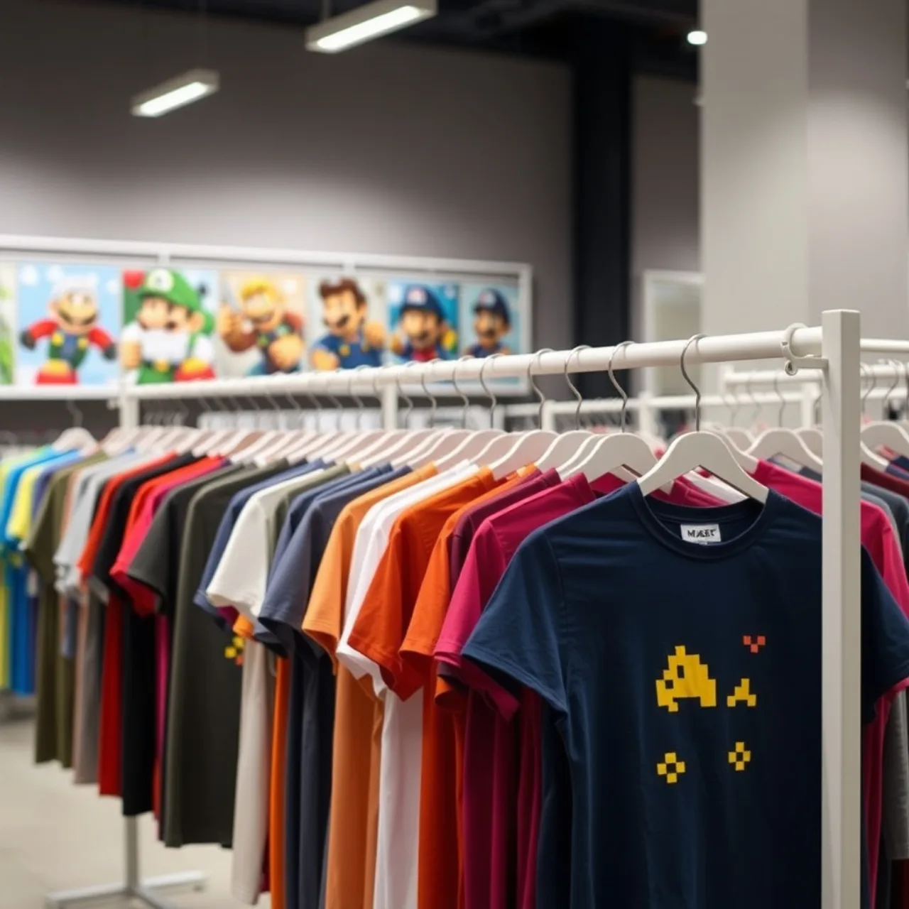 Jovem vestindo camiseta Pokémon UT, fazendo alongamento em tapete de yoga, com garrafa d'água e colchonete ao fundo