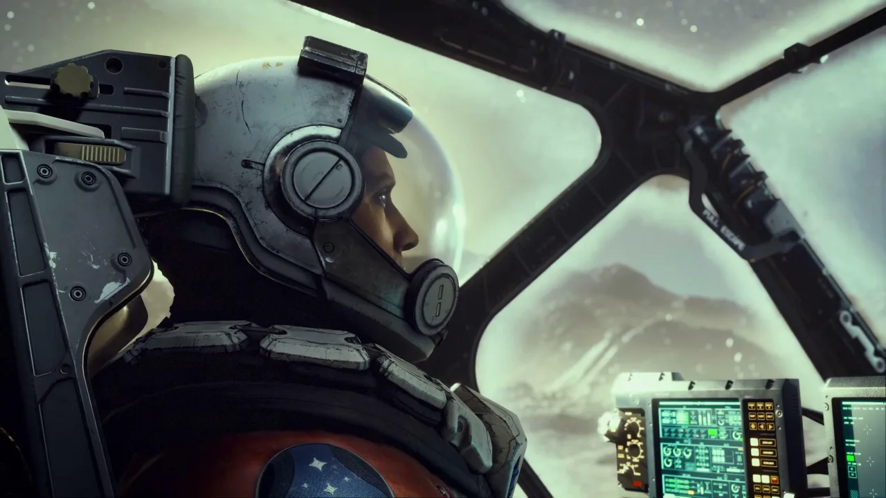 Cena do jogo Starfield