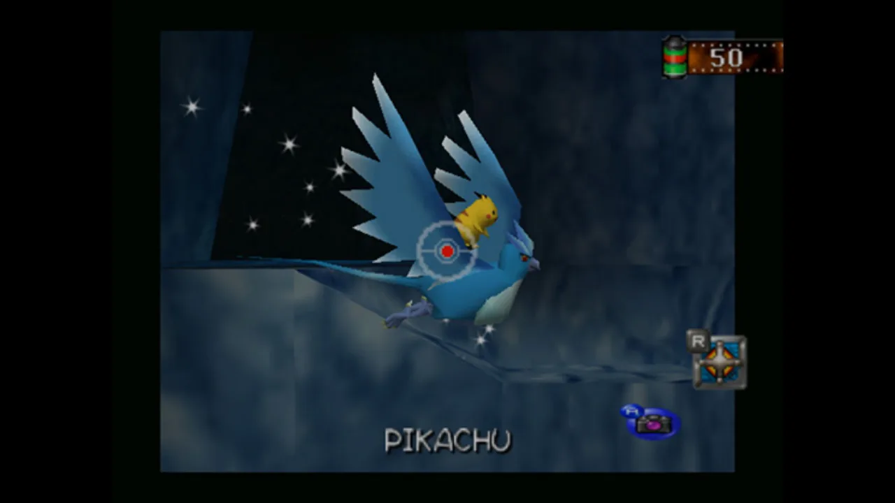 Cena do jogo Pokémon