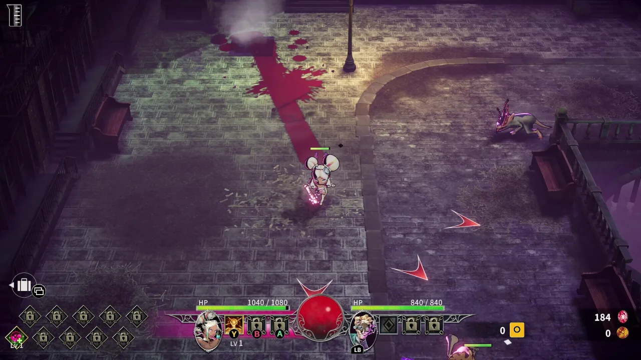 Cena do jogo Penny Blood
