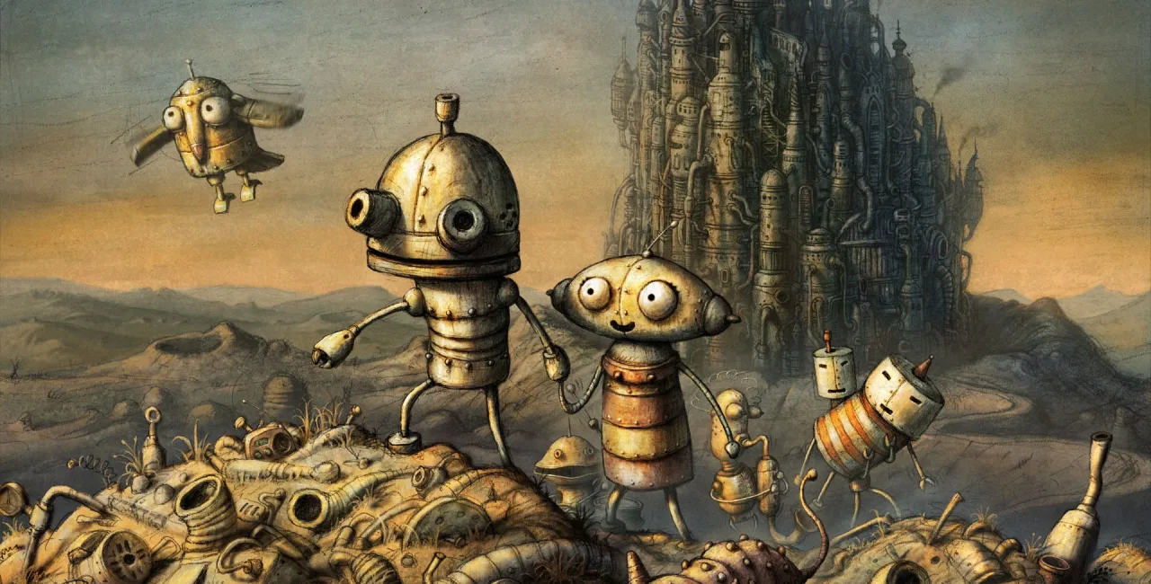 Cena do jogo Machinarium
