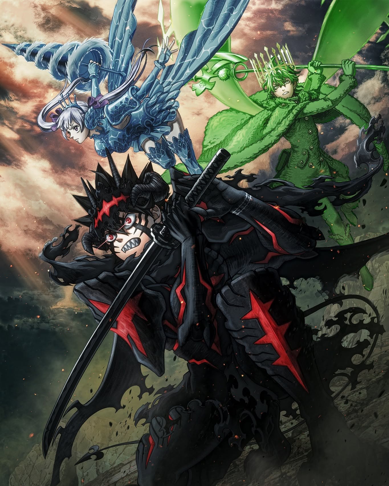 Cena do anime Black Clover