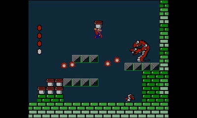Cena do jogo BS Super Mario USA