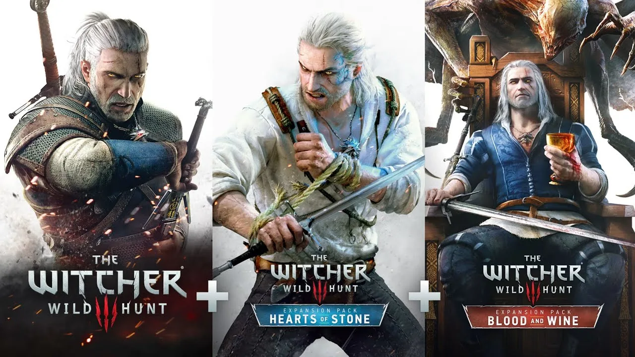 Cena do jogo The Witcher 3