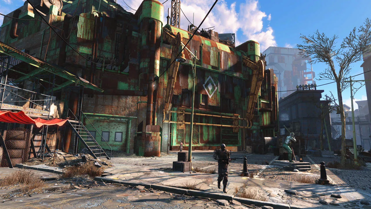 Cena do jogo Fallout 4