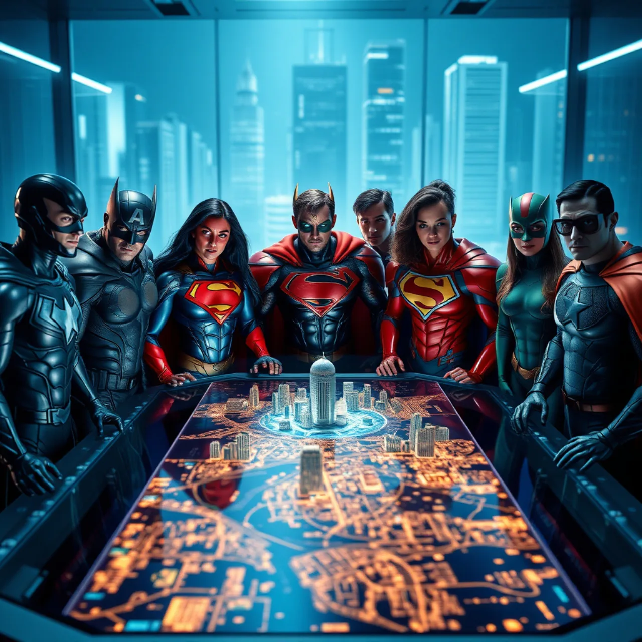Tim Drake vestindo roupa de treino, segurando halteres, com fundo de grafite da Bat‑sinal