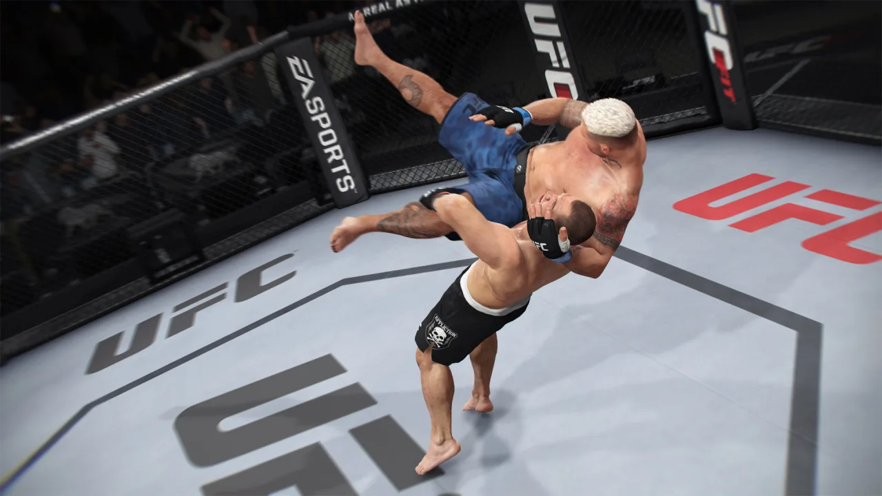 Cena do jogo EA Sports