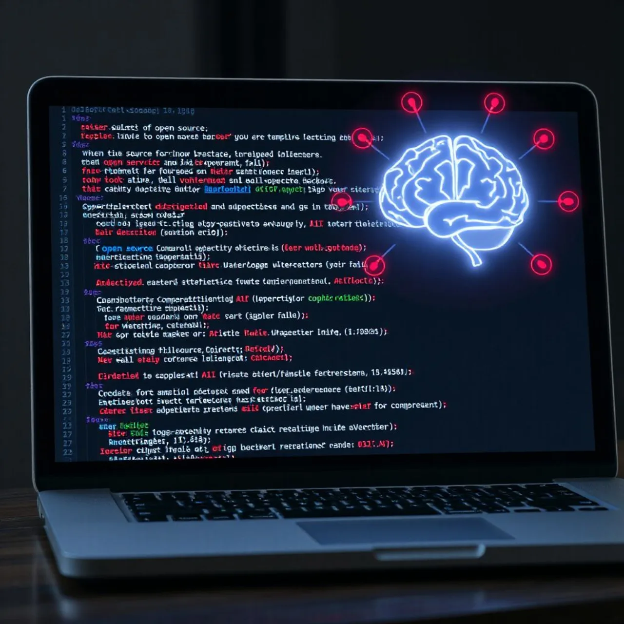 Logo da Anthropic ao lado de um dashboard mostrando análise de vulnerabilidades em código aberto