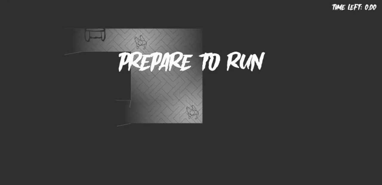 Cena do jogo Scream and Run