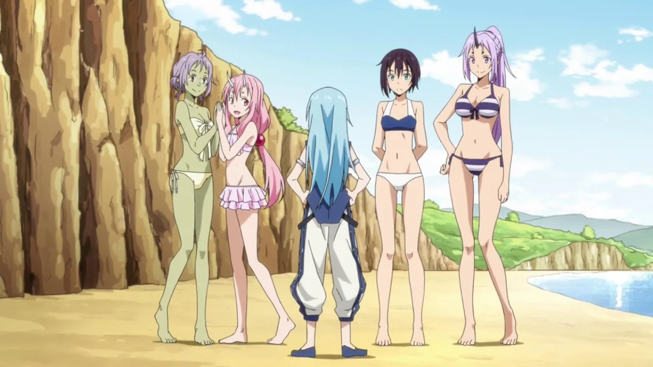 Cena do anime That Time I Got Reincarnated as a Slime