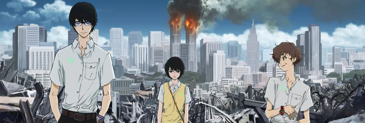 Cena do anime Terror in Resonance