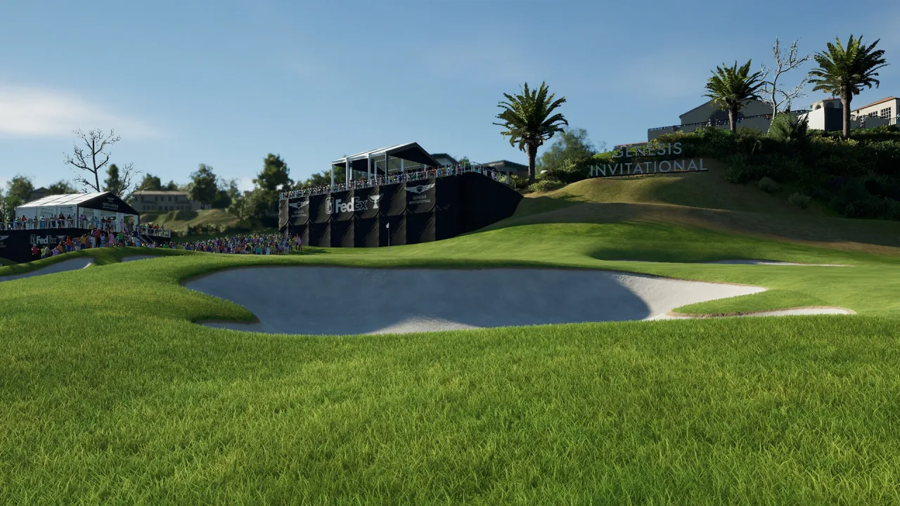 Cena do jogo PGA Tour 2K25