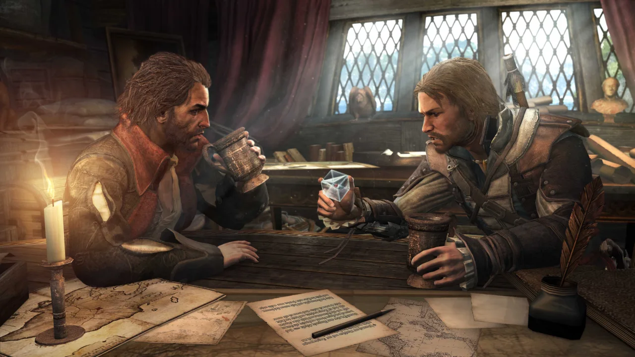 Cena do jogo Assassin's Creed: Black Flag Resynced