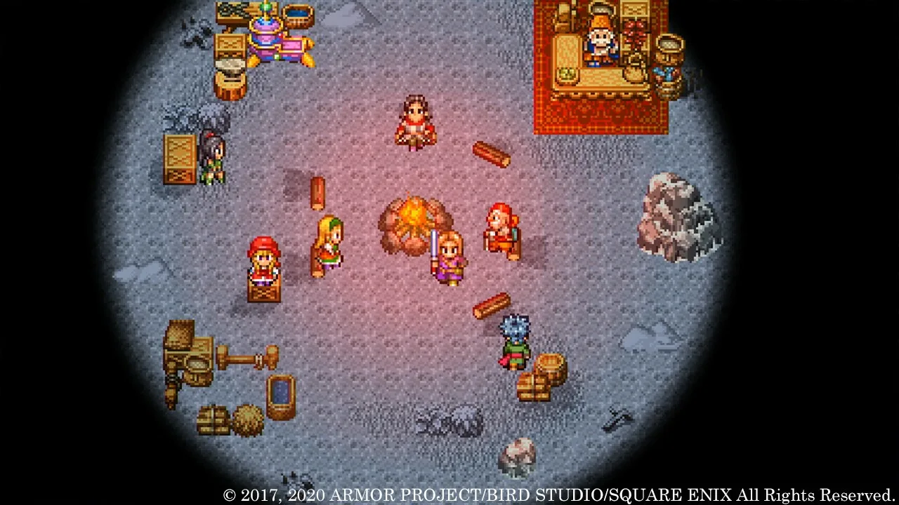 Cena do jogo Dragon Quest XI S: Echoes of an Elusive Age – Definitive Edition