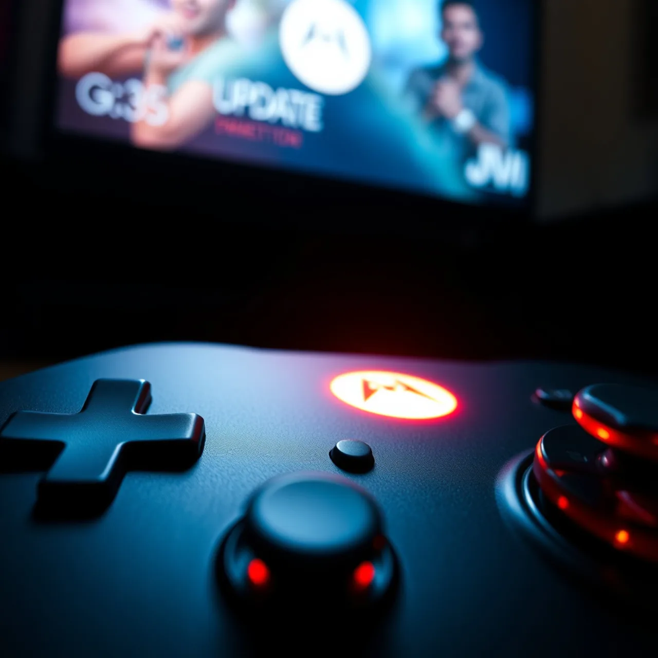 Jovem sentado no sofá, controlando o Xbox, vestindo roupa de treino e segurando uma garrafa de água ao lado