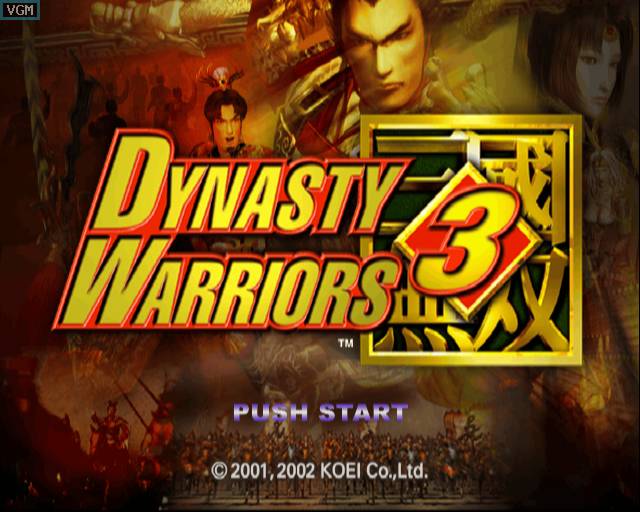 Cena do jogo Dynasty Warriors 3