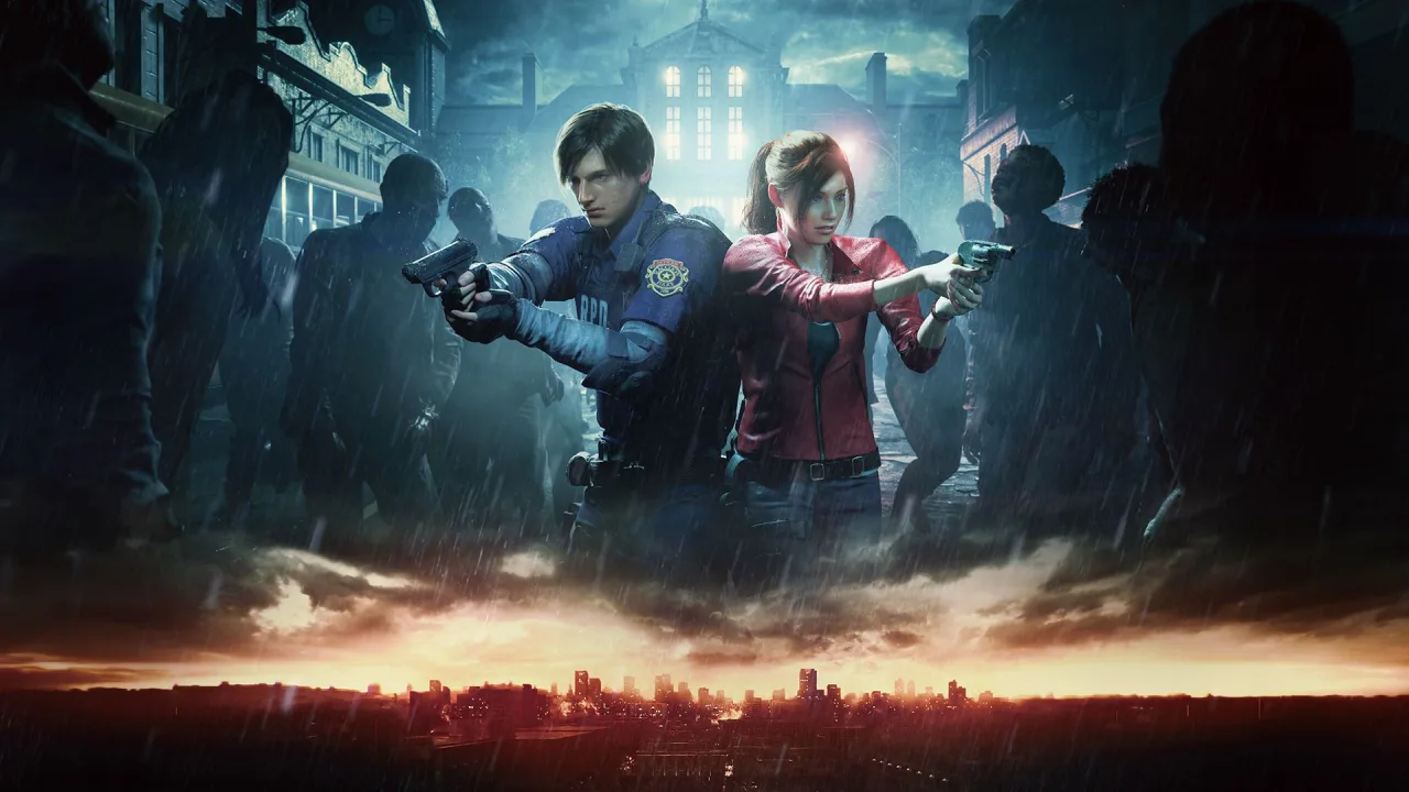 Cena do jogo Resident Evil 2