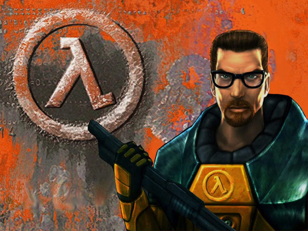 Cena do jogo Half-Life
