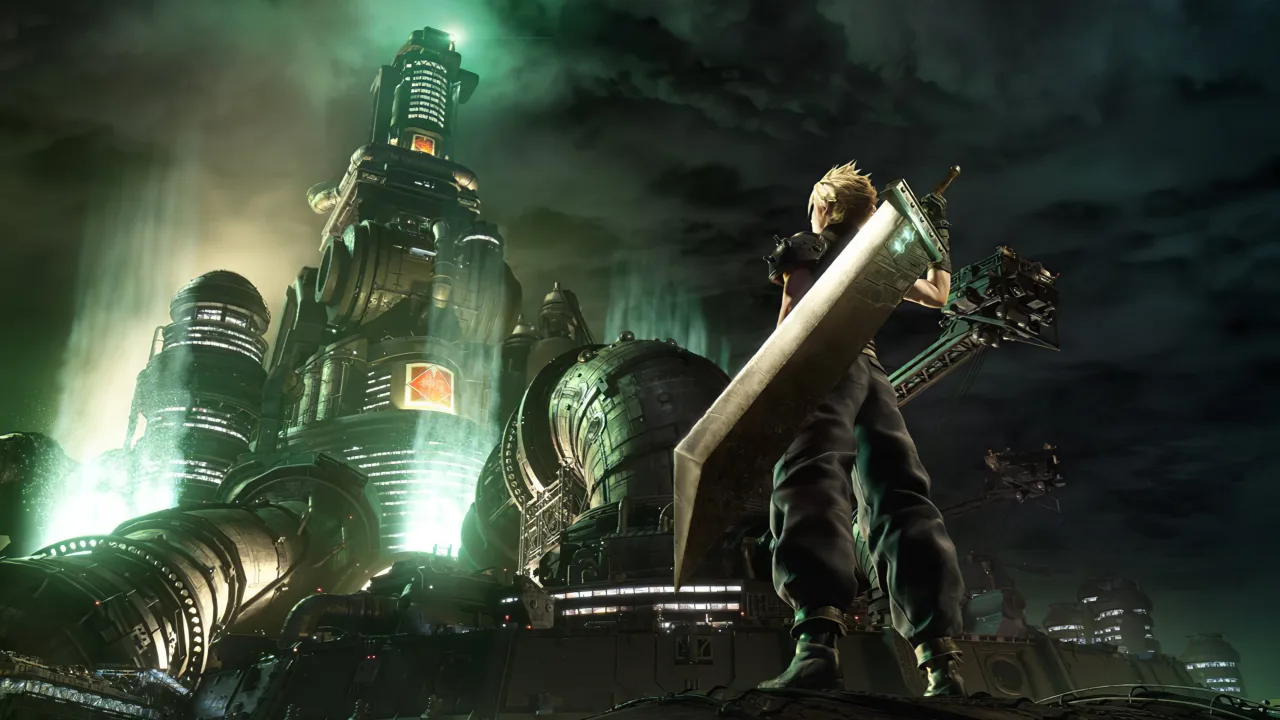 Cena do jogo Final Fantasy 7 Revelation