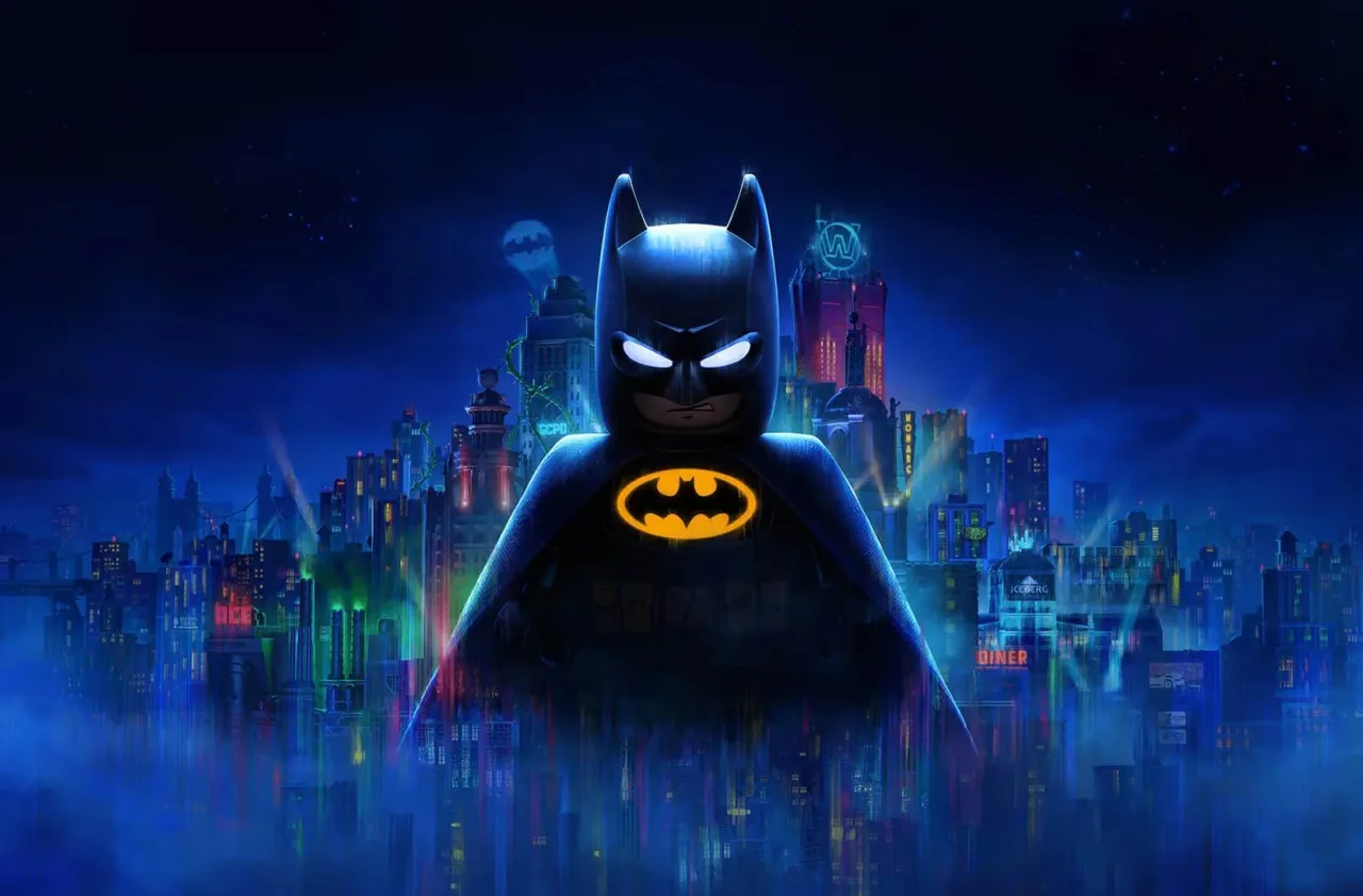 Gamer fitness faz agachamento com shake e controle de Xbox ao lado de um LEGO Batman: Legacy of the Dark Knight
