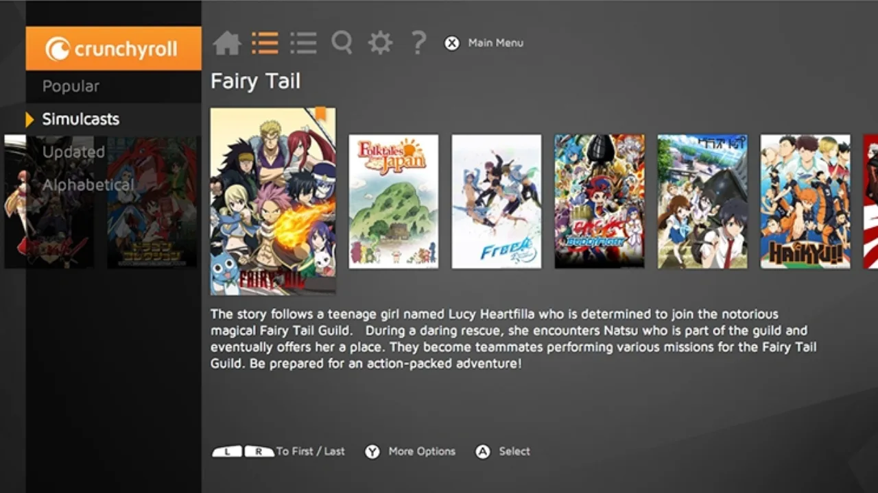 Jovem fazendo agachamento com Switch na mão, tela exibindo Crunchyroll, ao lado de garrafa d'água e maçã