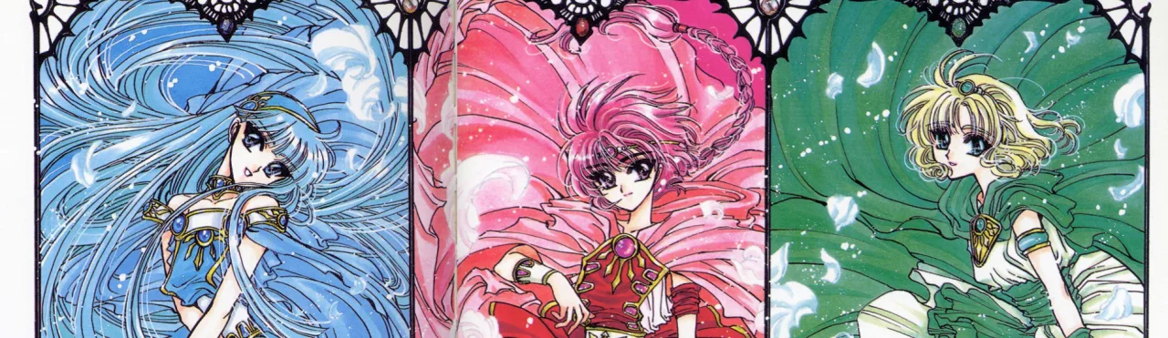 Cena do anime Magic Knight Rayearth