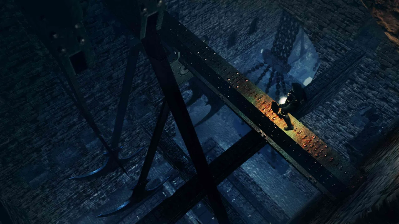 Cena do jogo Dark Souls