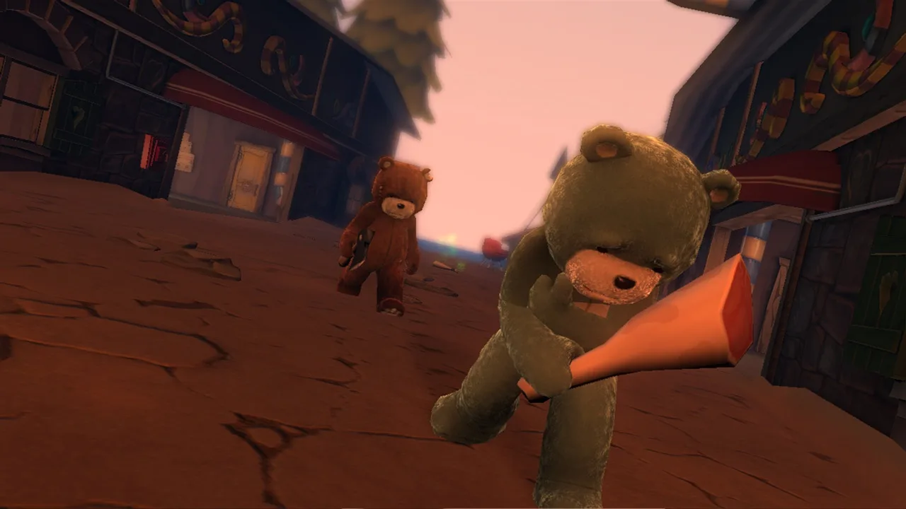 Cena do jogo Naughty Dog