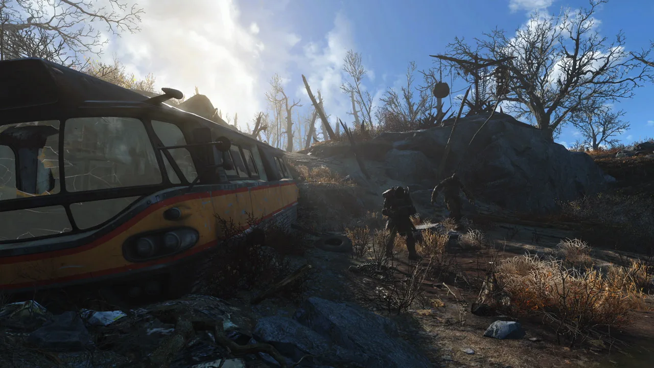 Cena do jogo Fallout 4