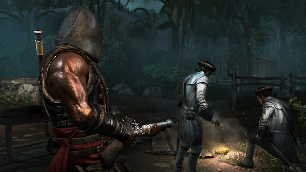 Cena do jogo Assassin's Creed: Black Flag Resynced